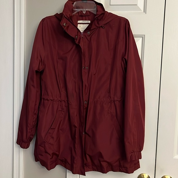 a new day Jackets & Blazers - a new day Target lined hooded water-resistant coat size M women’s EUC